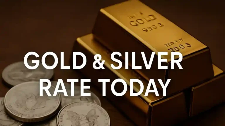 Gold and Silver Rate Today in India