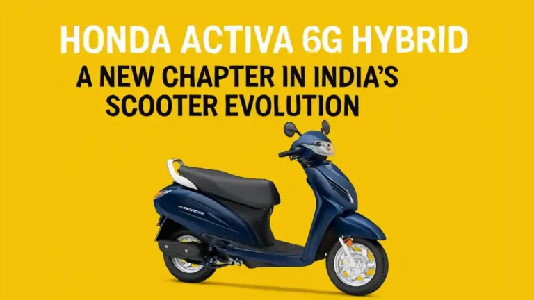 Honda Activa 6G Hybrid