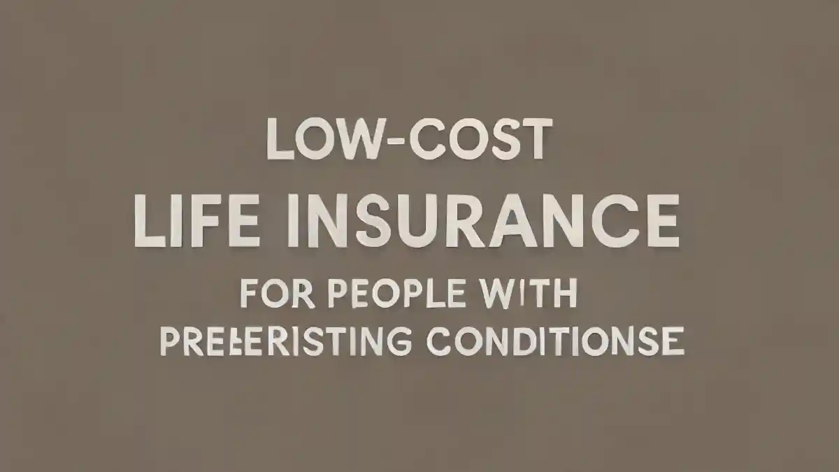 Low-Cost Life Insurance