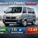 Maruti Omni 2026 Launched in India: 45KMPL Mileage, 1.5L Engine, Price ₹2.49 Lakh