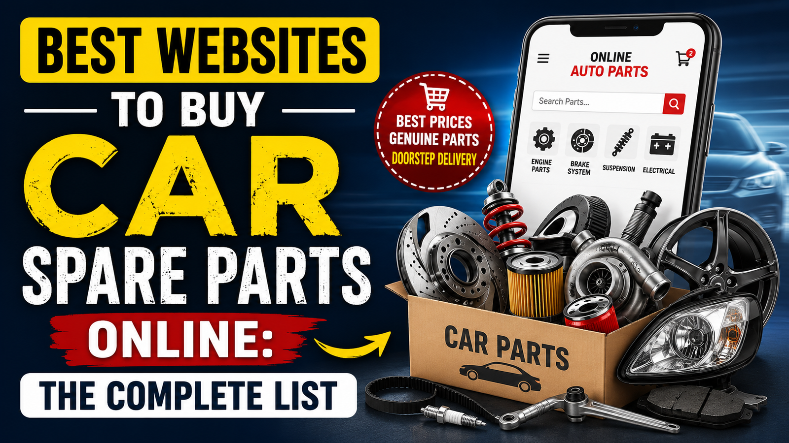 Best Websites to Buy Car Spare Parts Online