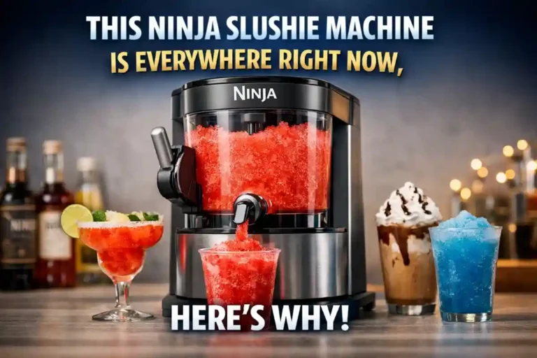 Ninja Slushie Machine Redefining Home Frozen Drinks