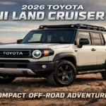 Toyota Mini Land Cruiser FJ 2026: Compact Off-Road SUV Design, Features, Performance and India Outlook