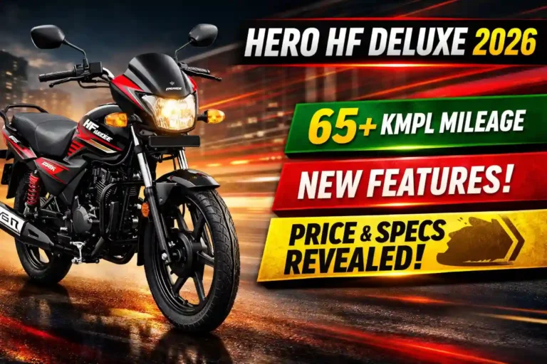 Hero HF Deluxe 2026 Launched in India | Price, Mileage, Specs and Features