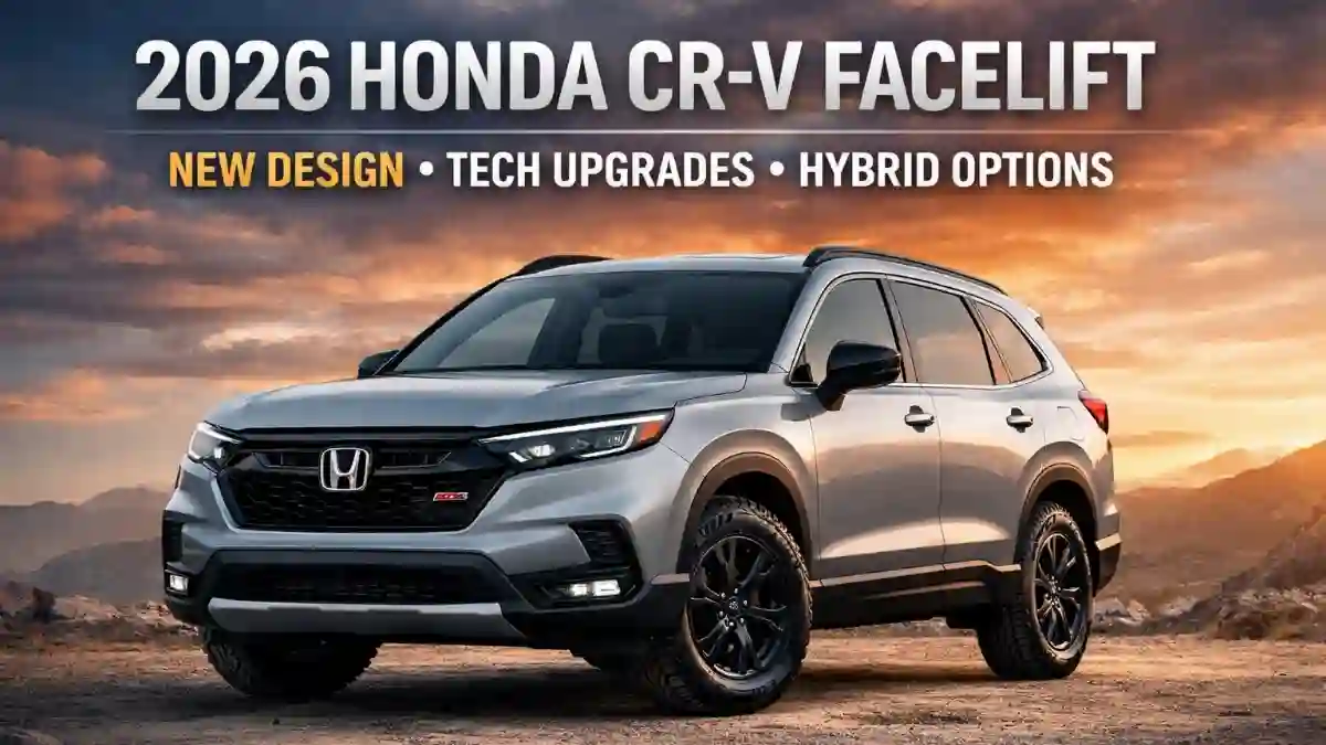 Honda CR-V facelift