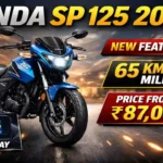 Honda SP 125 2026 Launched in India | Price, Mileage, Features and Specifications