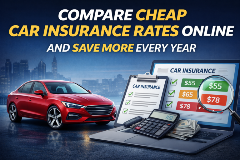 Compare Cheap Car Insurance Rates Online and Save More Every Year