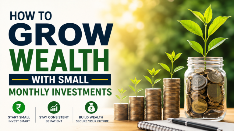 How to Grow Wealth With Small Monthly Investments
